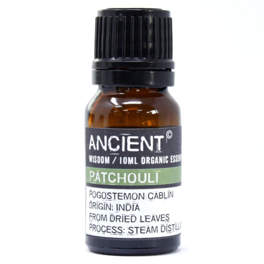 Bio-Patchouli Ätherisches Öl 10ml – Reines Naturprodukt aus Indien