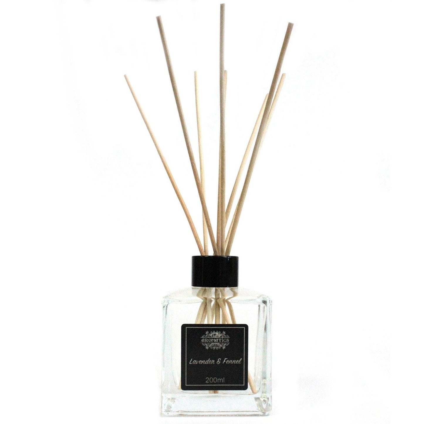 Rattan Duftdiffusor mit Lavendel & Fenchel – Natürliche Aromatherapie für Ihr Zuhause (200ml)