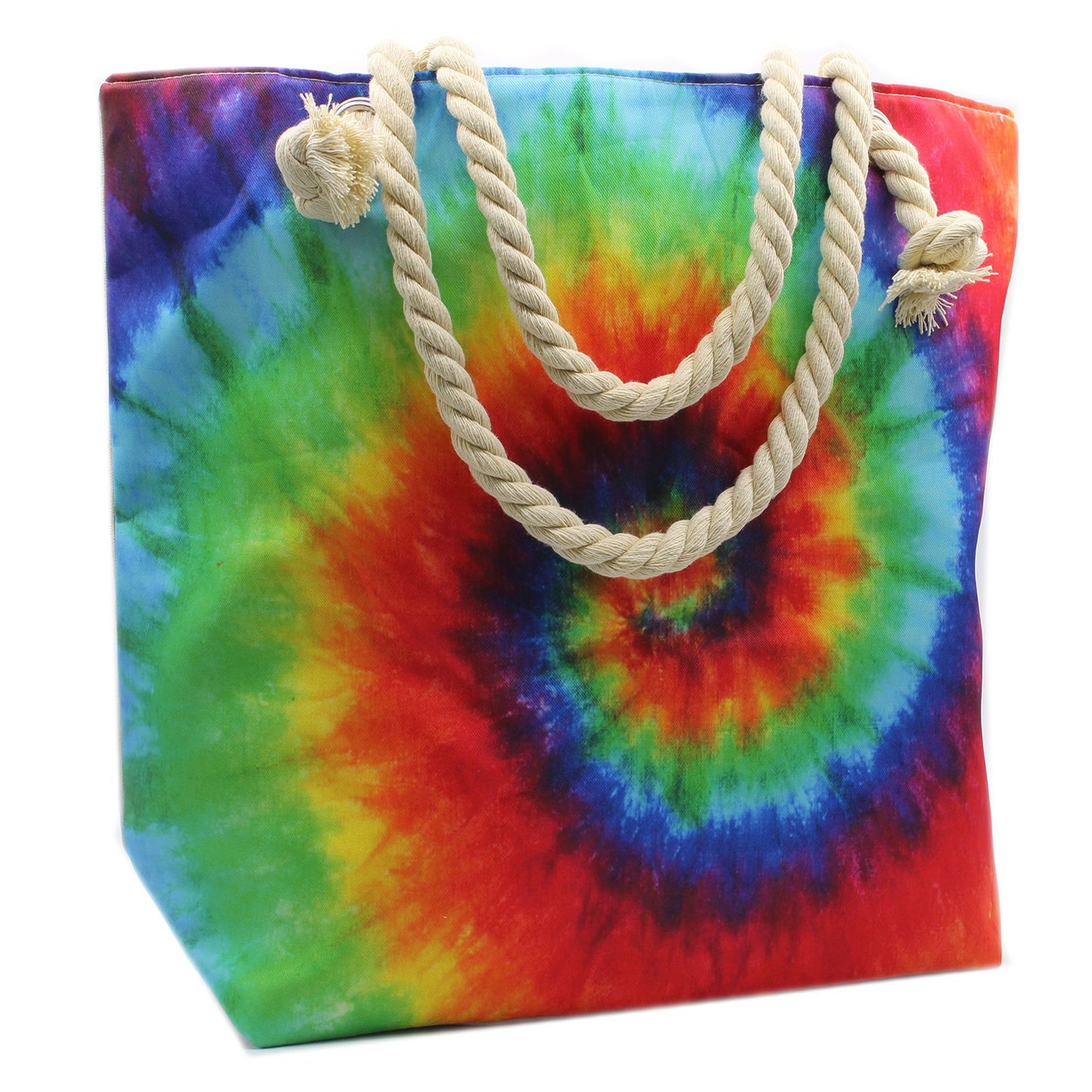 Strandtasche Psychedelic Splash - Farbenfroher Sommerbegleiter