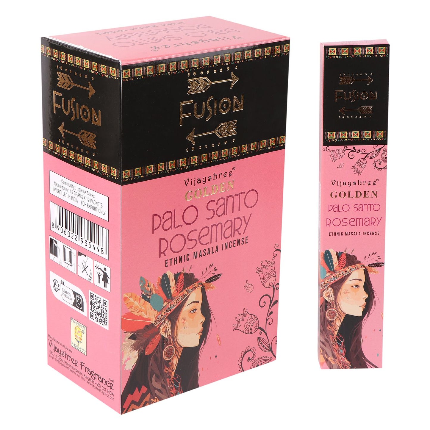 Gold Fusion Serie: Räuchermischung mit Goldenem Palo Santo & Rosmarin (15g)
