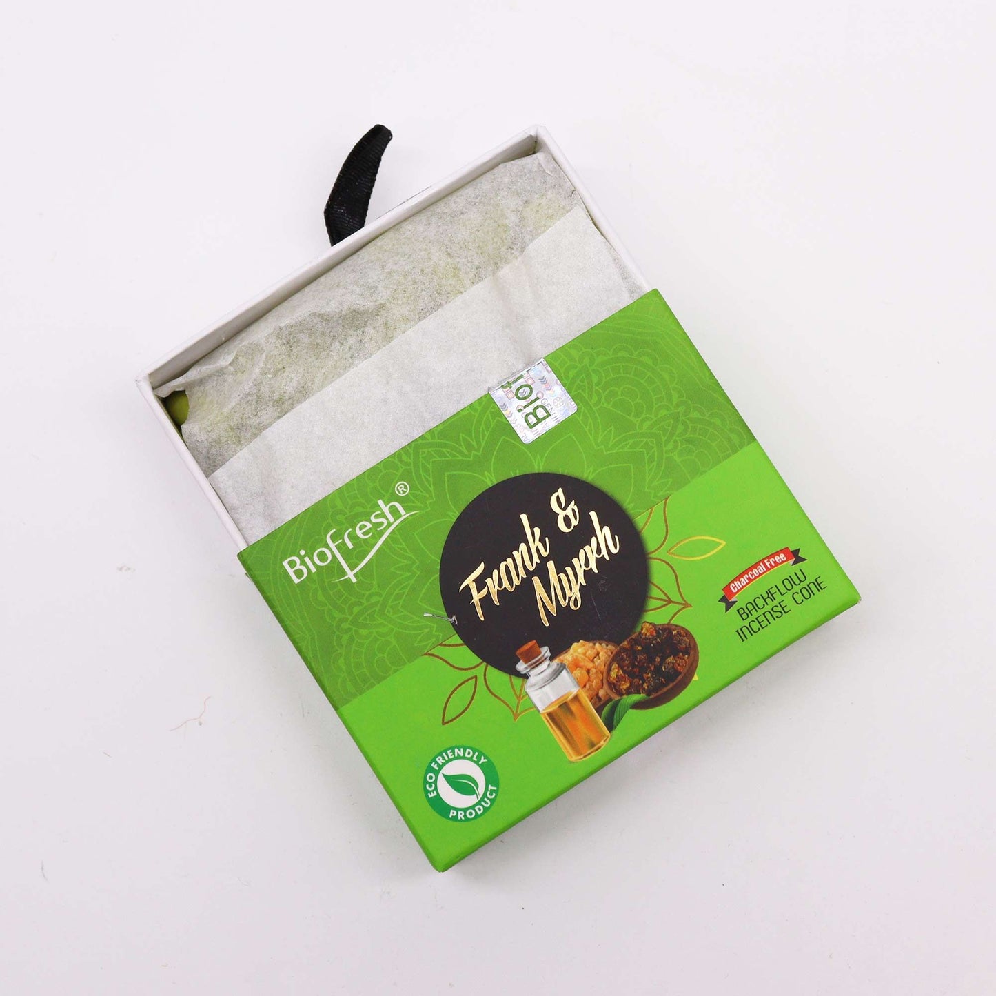 BioFresh Rückfluss-Räucherkegel Frank & Myrrhe | 40 Stück