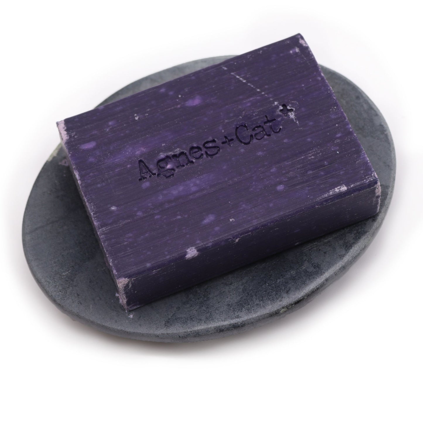 Seifenschale aus grauem Speckstein, oval – Naturstein für Bad & Wellness