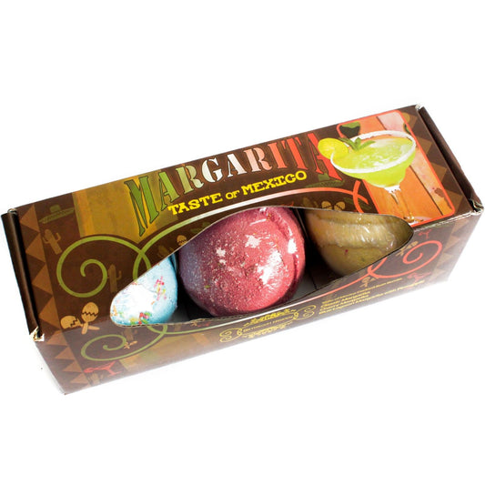 Margarita Badebomben-Set – Drei Cocktail-Variationen für prickelnde Wellness