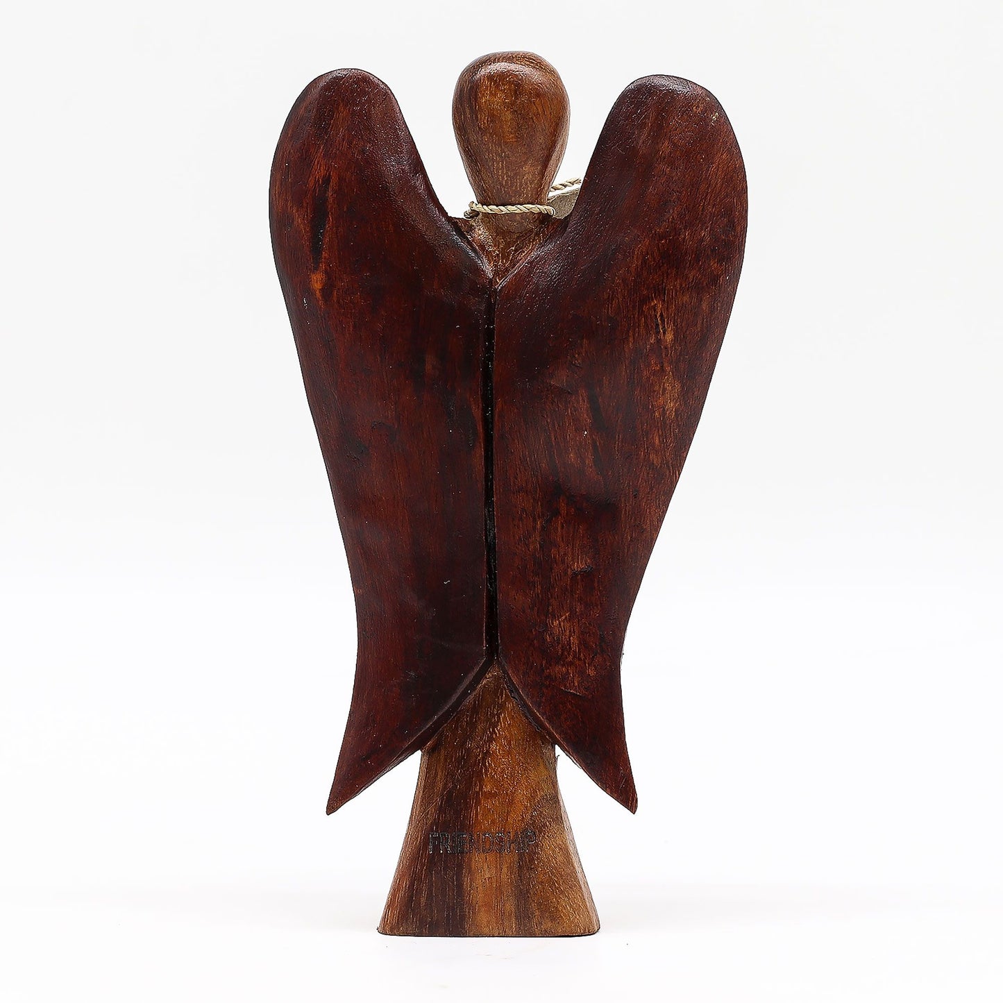 Hüter-Engel aus Suarholz – Handgeschnitztes Symbol für Freundschaft & Fürsorge, 20 cm