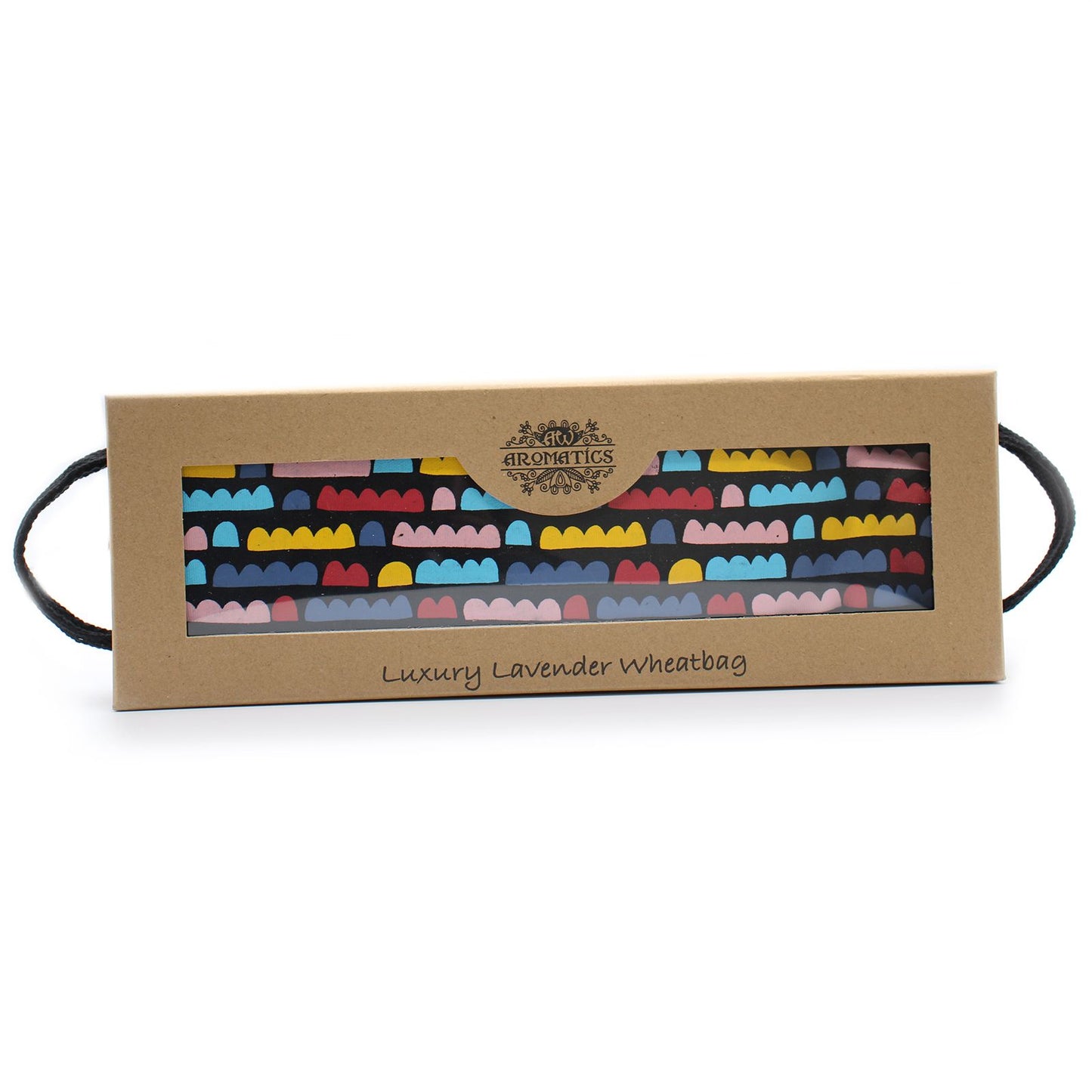 Premium Wärmekissen 'Rainbow Clouds' mit Lavendel – Geschenkset in edler Box