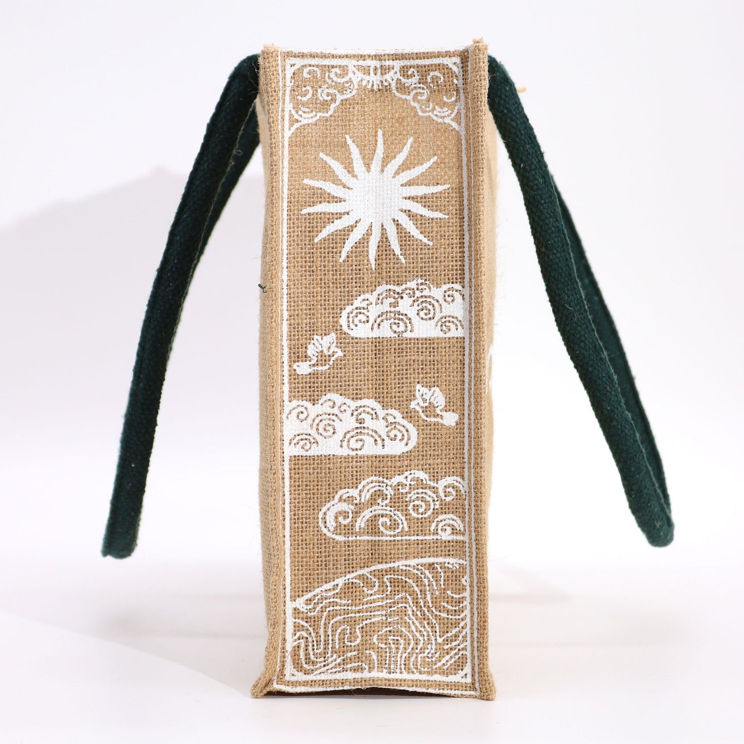 Jute Shopper »I am Bright« – Motivierende Tragetasche mit Hasenmotiv
