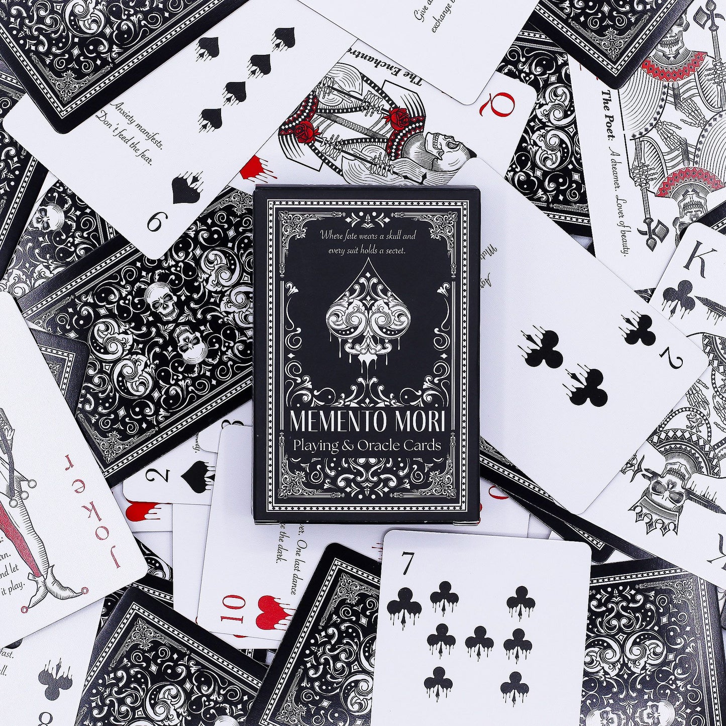 Memento Mori – Gotisches Spiel- & Orakelkarten-Set