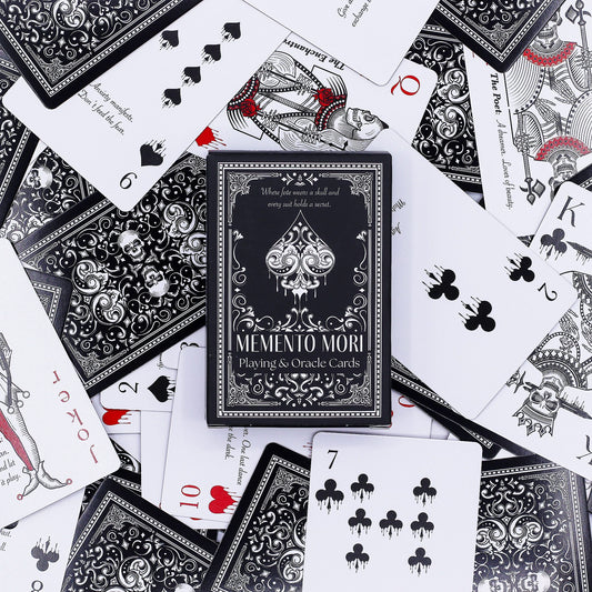 Memento Mori – Gotisches Spiel- & Orakelkarten-Set