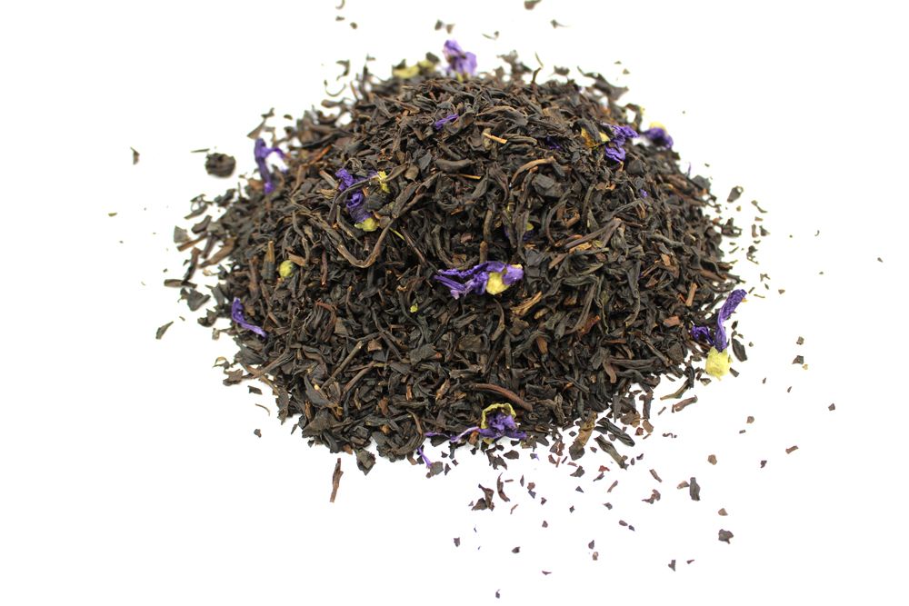 Merlins Earl Grey Klassiker - 1kg Schwarztee mit Malvenblüten