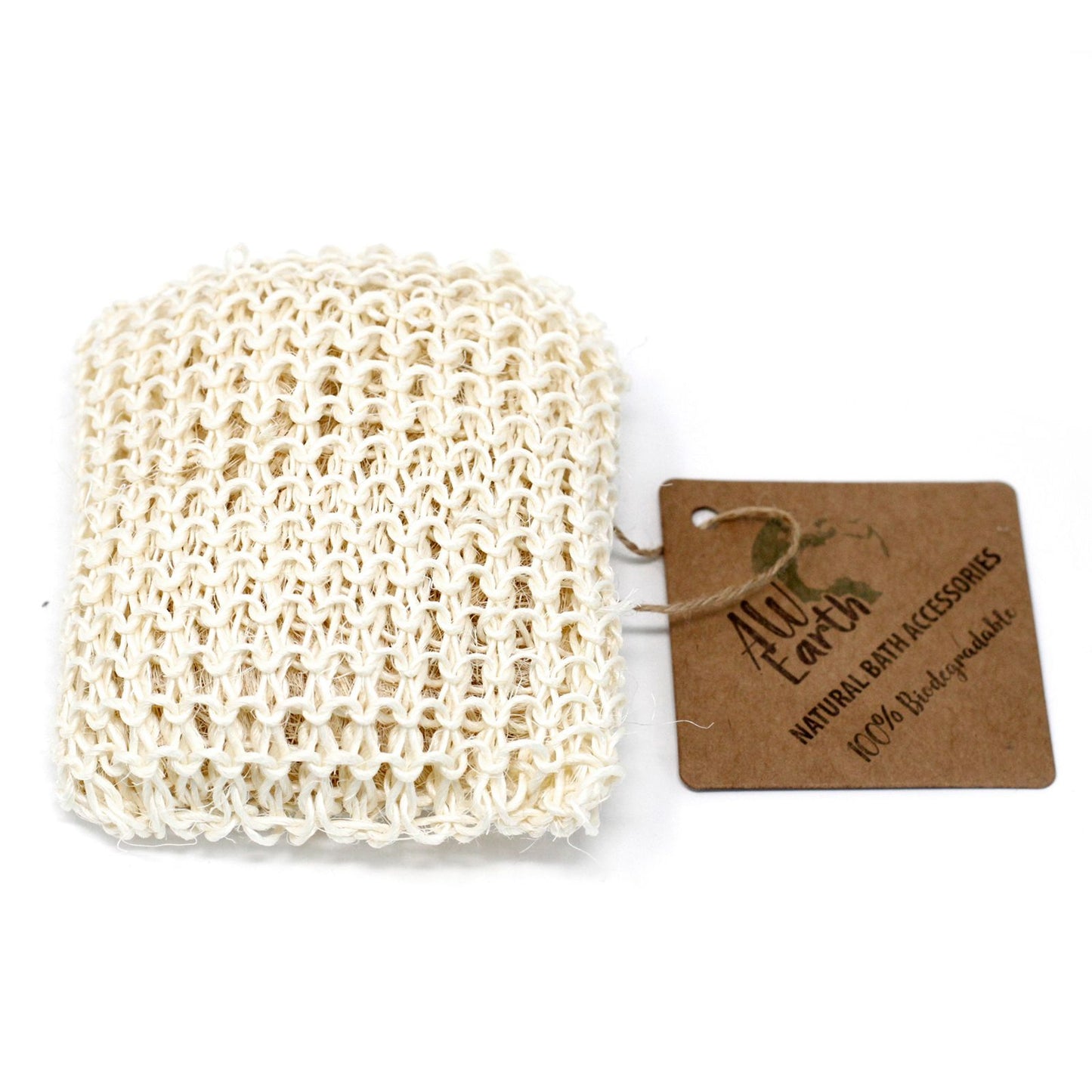 Natürliches Peeling-Kissen aus Sisal & Baumwolle – Sanfte Exfoliation
