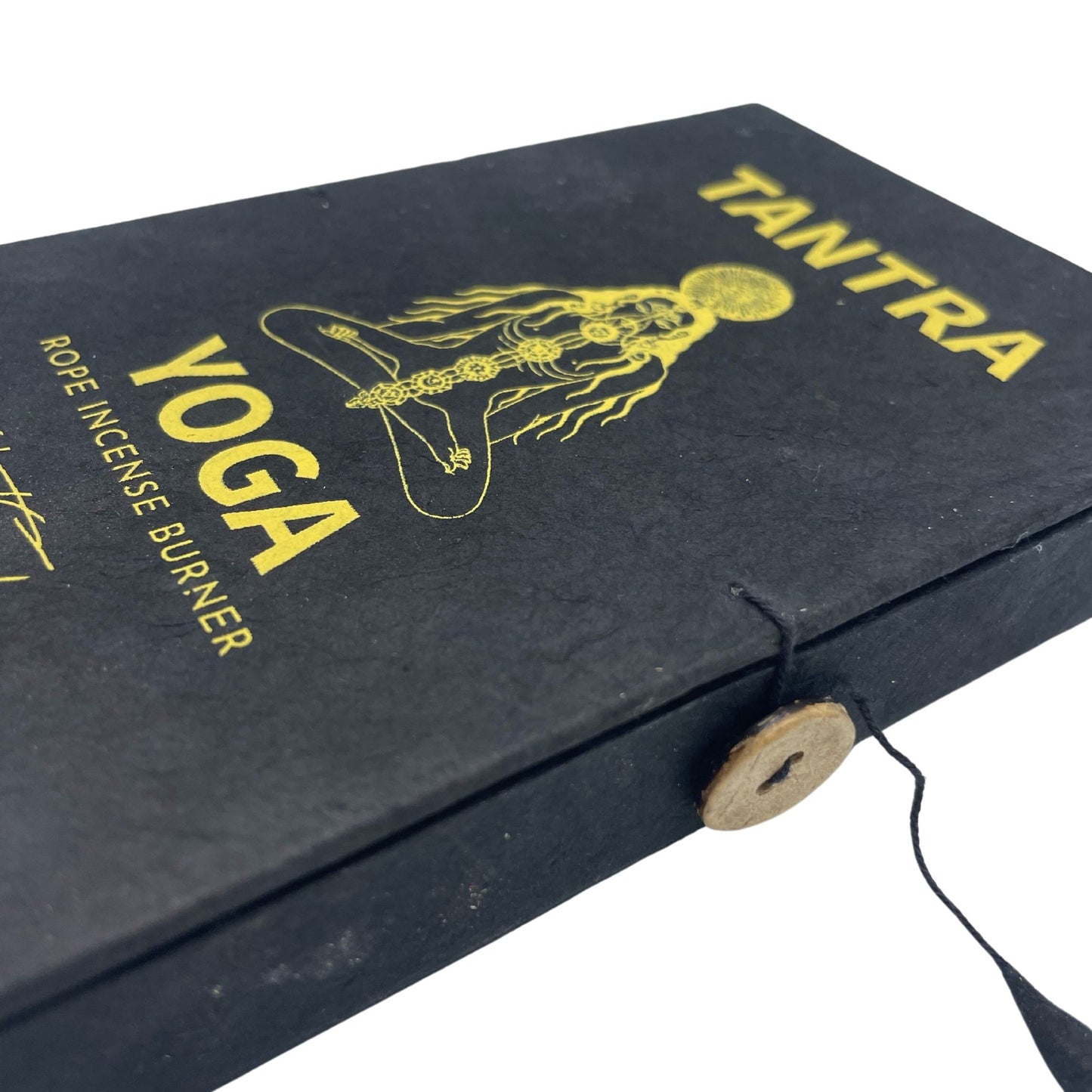 Sieben-Chakren Räucherschnur-Set mit Messinghalter – 10 Stück in Geschenkbox