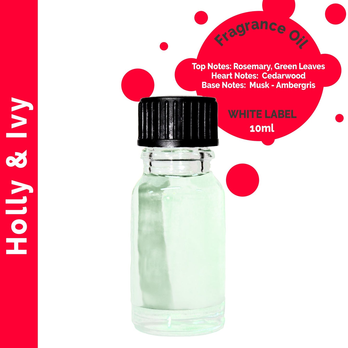 Duftöl Wintergrün & Efeu - 10ml Flakon für Diffusor & Eigenkreationen