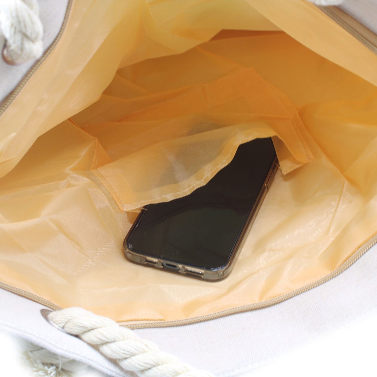 Große Umhängetasche 'Farbenrausch' - Kunstvolle Sommertasche mit Reißverschluss