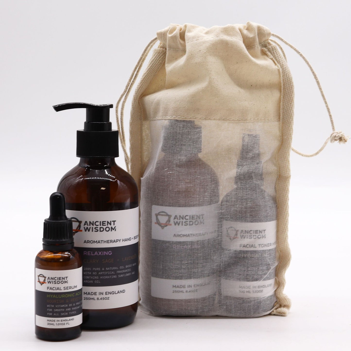 Baumwollbeutel mit Organza-Sichtfenster 26x15cm – Nachhaltige Geschenkverpackung