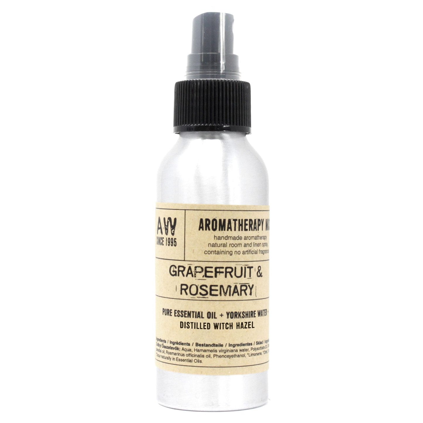 Raumspray Grapefruit & Rosmarin – Natürlicher Aromatherapie-Duft 100 ml
