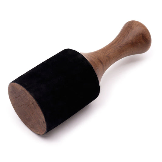 King Stick Premium - Extra großer Klangschalen-Schlägel aus Massivholz