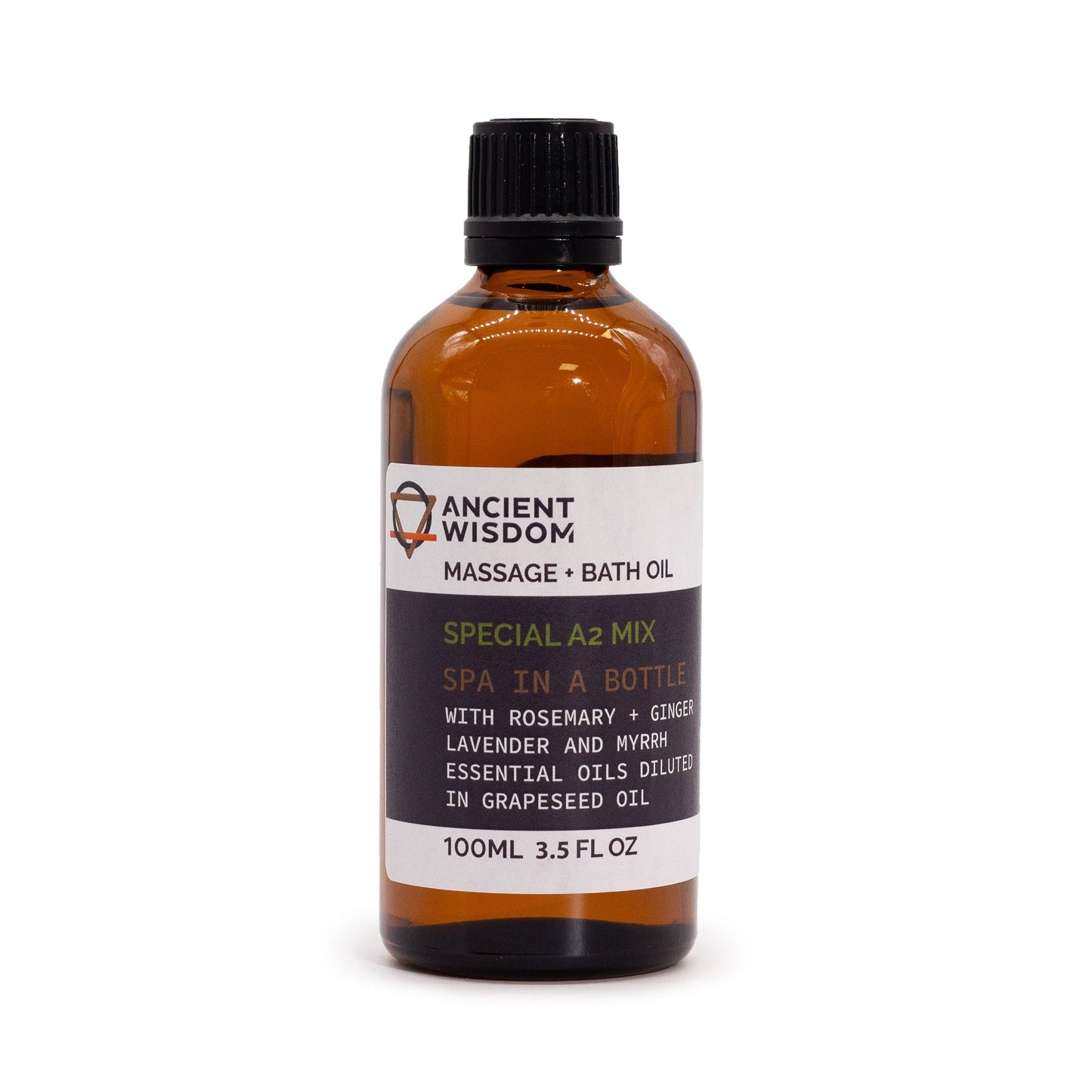 Regenerierendes Massageöl mit Rosmarin, Ingwer, Lavendel & Myrrhe – 100ml