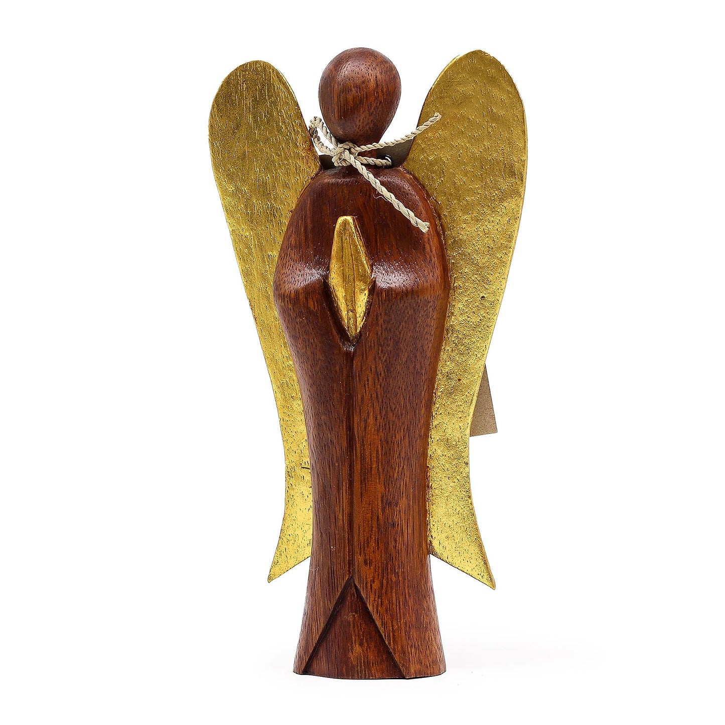 Hüter-Engel aus Suarholz - Handgeschnitzte Figur 20 cm