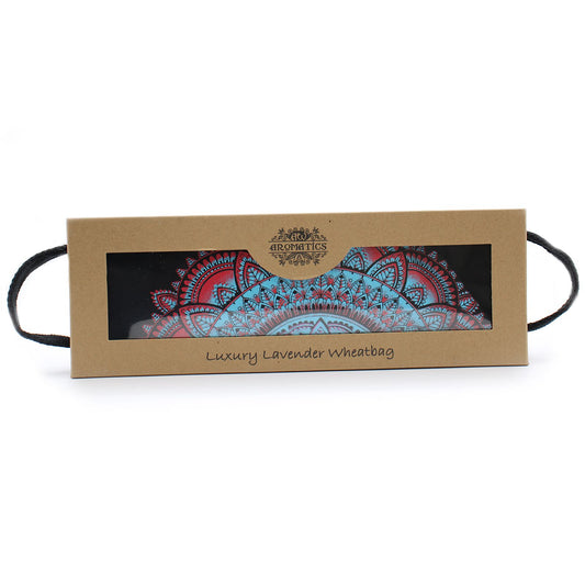 Mandala Premium-Geschenkset – Lavendel-Wärmekissen für Wohlfühlmomente