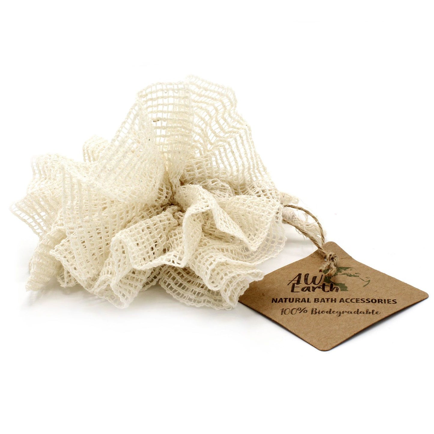 Ramie Peeling-Scrunchie für die Dusche – Natürlich antibakteriell
