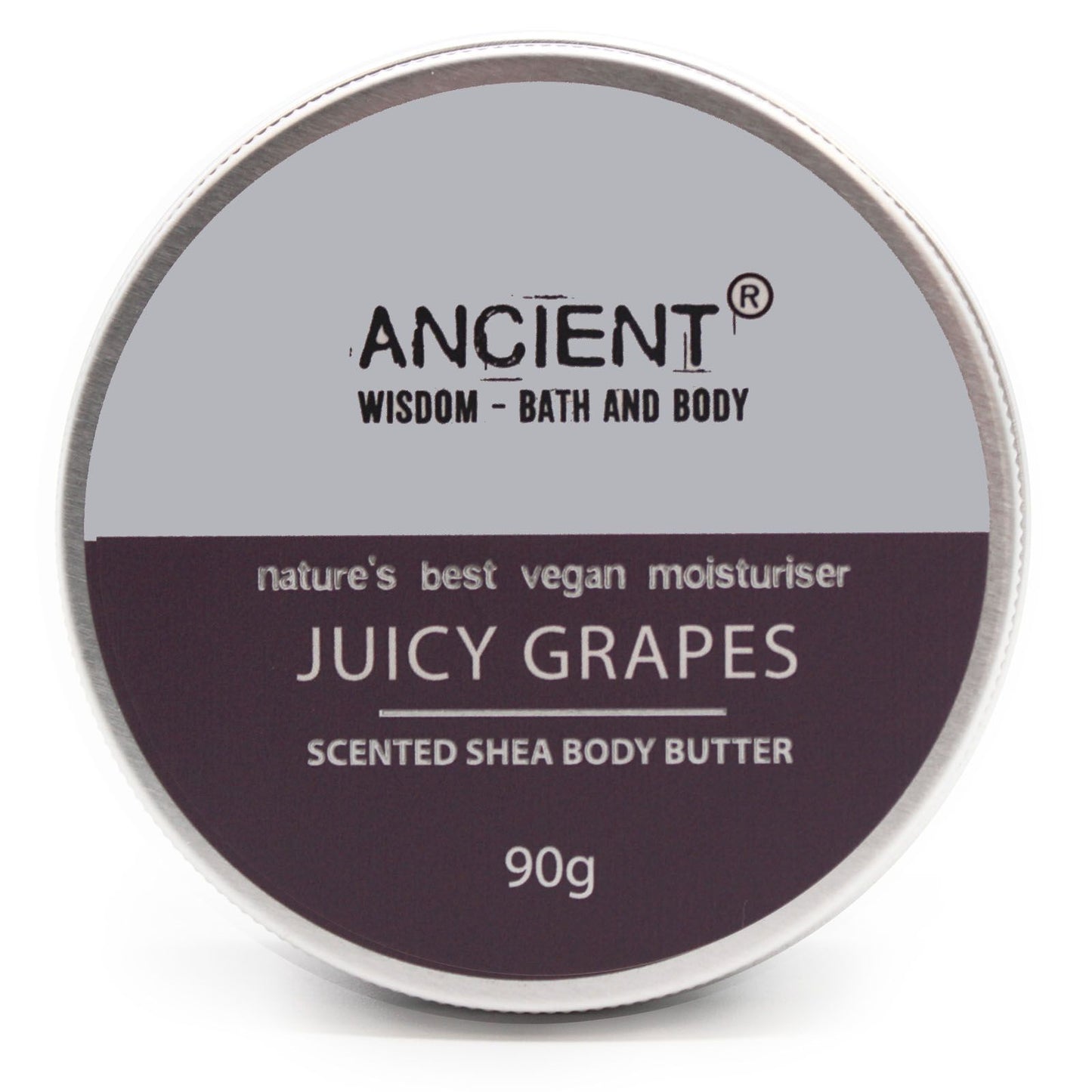 Shea Körperbutter 'Saftige Trauben' – Intensivpflege für geschmeidige Haut (90g)