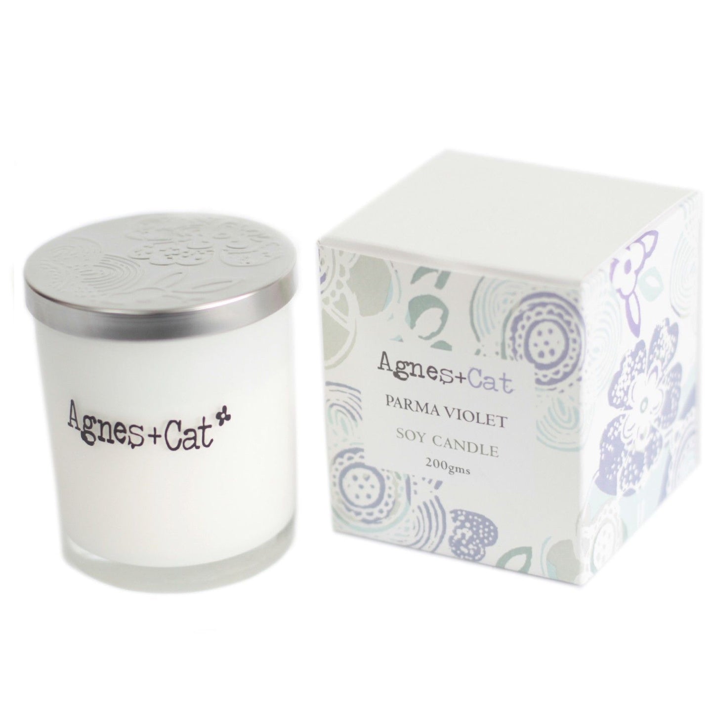 Votivkerze 'Parma Veilchen' aus natürlichem Sojawachs