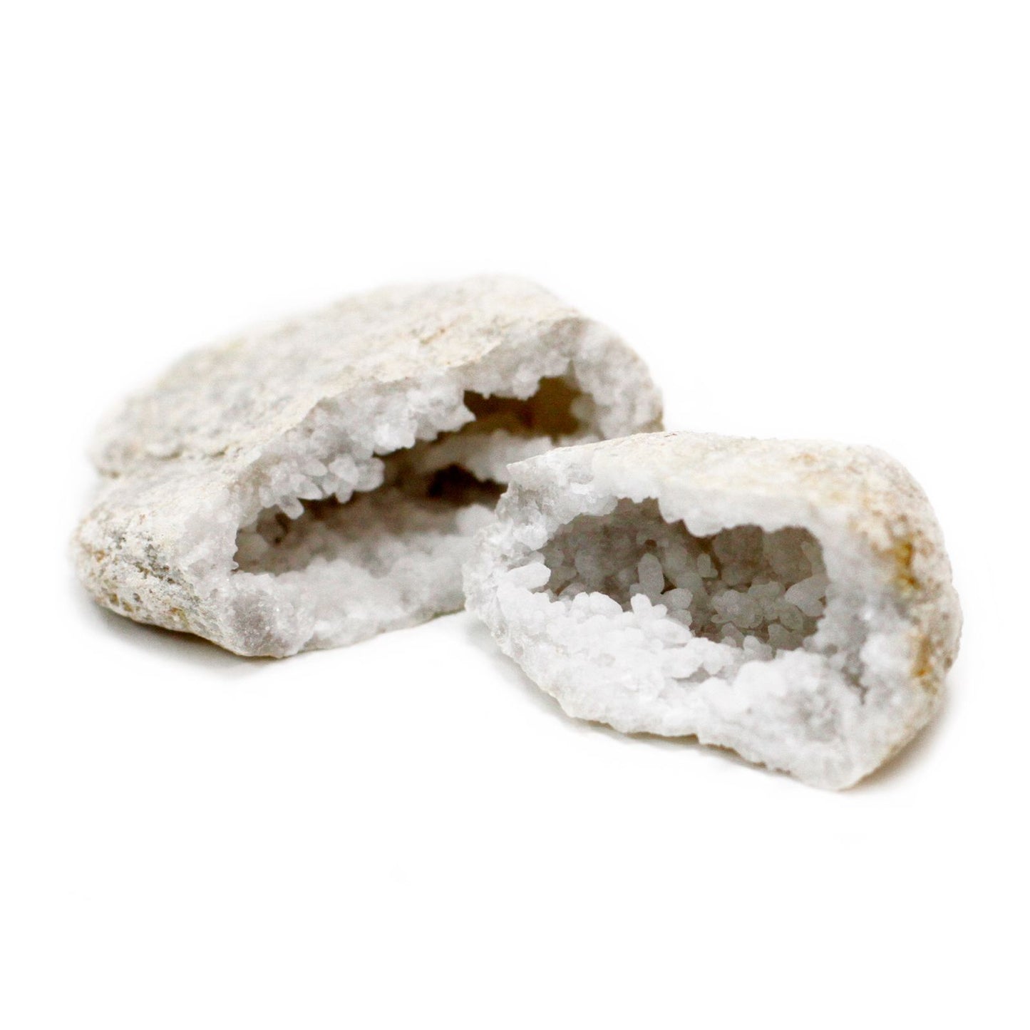 Natürliche Kalzit-Quarz-Geode 3-4 cm – Kristallschatz aus Marokko