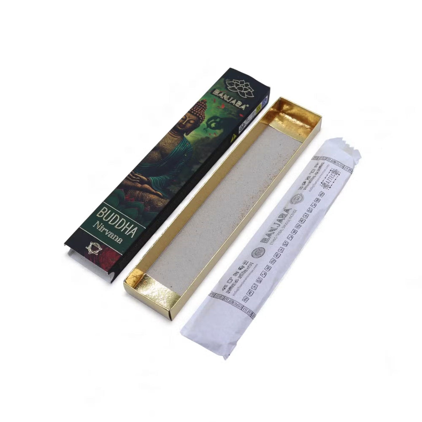 Banjara Buddha Nirvana Räucherstäbchen – Für innere Ruhe und Ausgeglichenheit