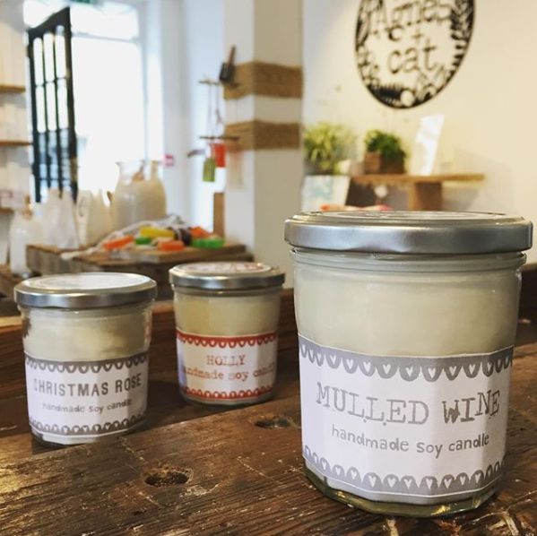 Windermere Duftkerze – Frische Zitrusnoten & Jasmin im Recycling-Glas