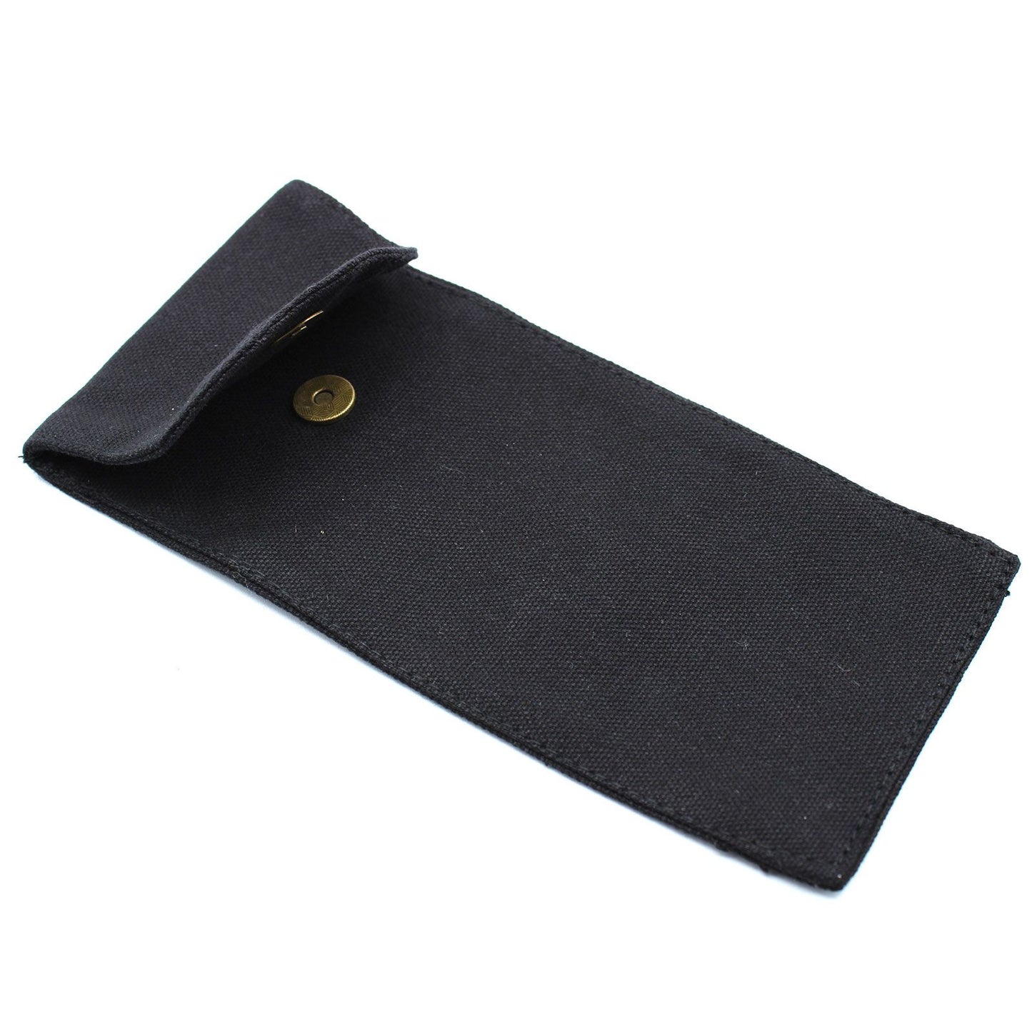 Schwarze Baumwolltasche für Edelstein-Gesichtsroller – 9x19 cm