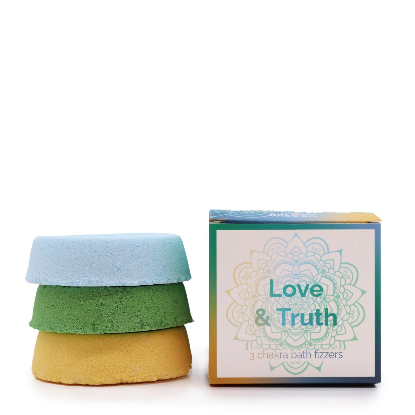Chakra Badesprudel Set Liebe & Wahrheit – 3er Geschenkbox für Energiebalance