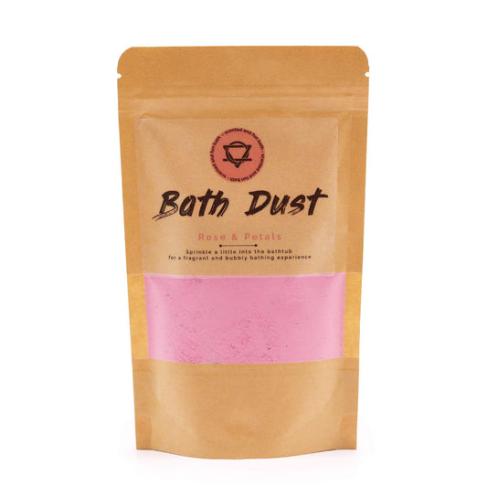 Rosenduft & Blütenzauber Badepulver (200g) – Verwöhnritual mit Sheabutter