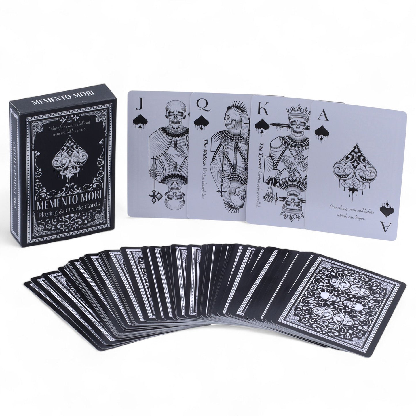 Memento Mori – Gotisches Spiel- & Orakelkarten-Set