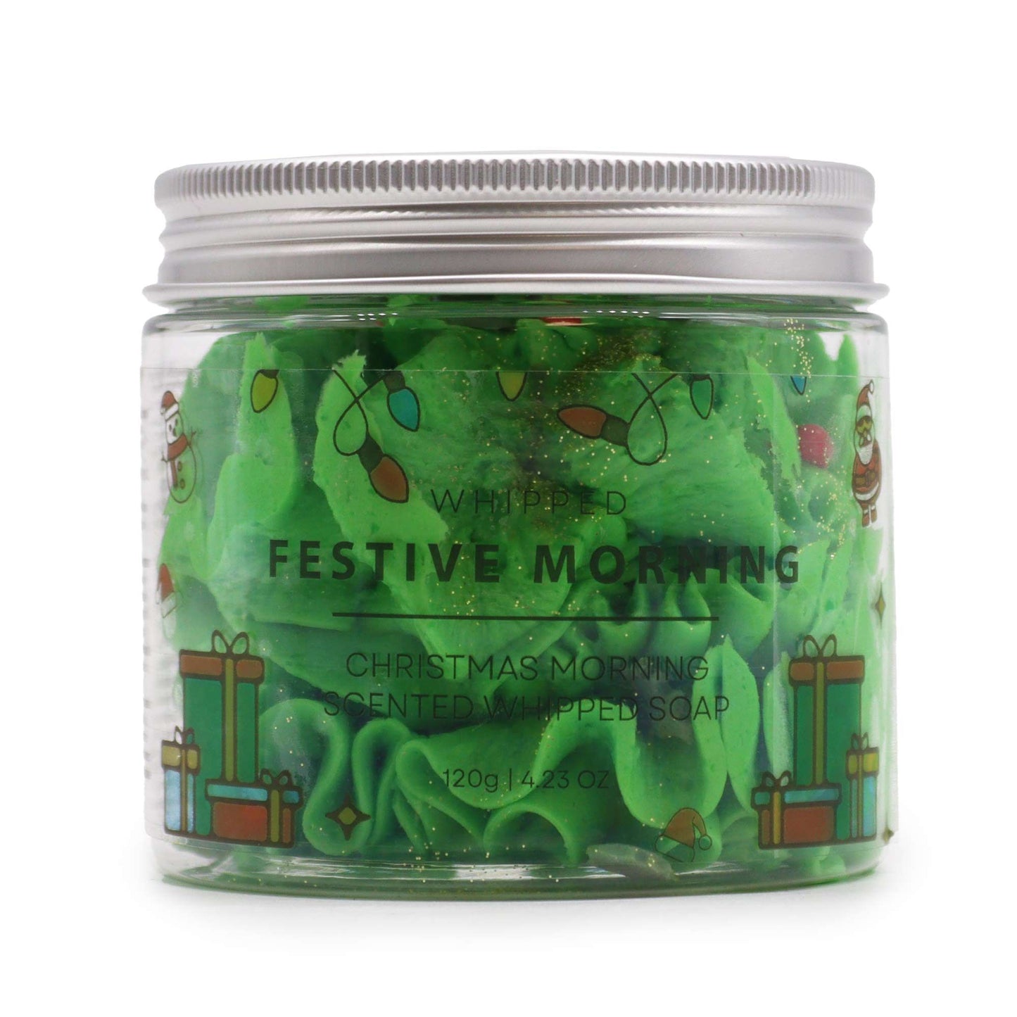 Festlicher Morgen – Cremige Schlagseife mit Zucker-Dekor (120g)