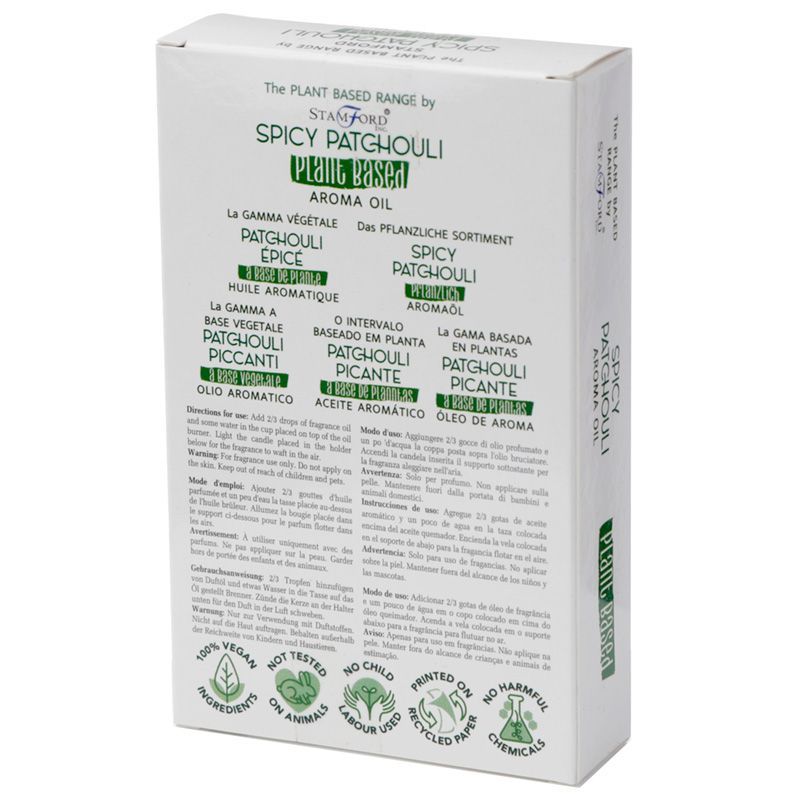 Pflanzenbasis Duftöl – Intensiver Würziger Patchouli