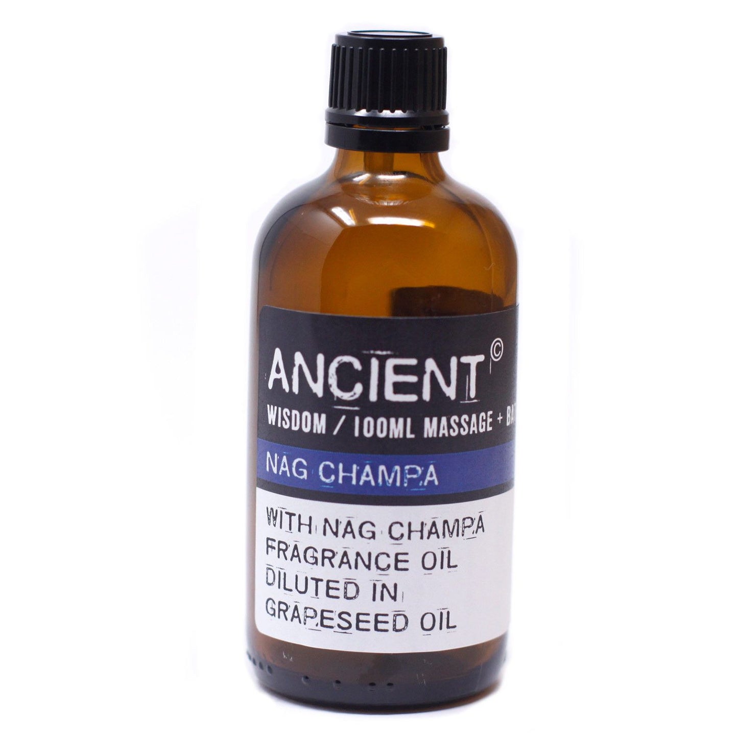 Harmonie Massageöl mit Nag Champa – 100ml in Traubenkernöl