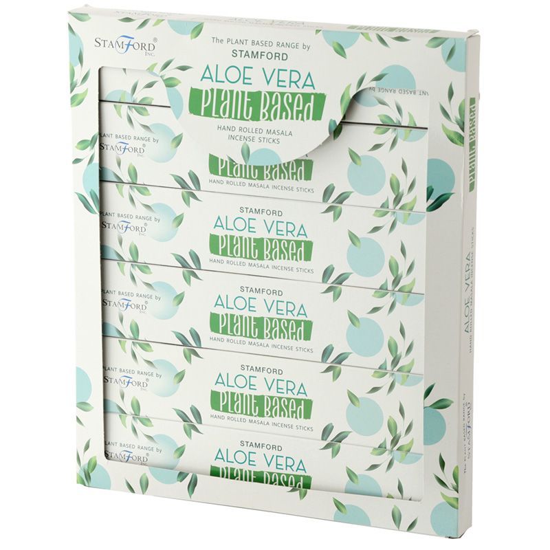 Masala Räucherstäbchen Aloe Vera – Handgerollt für natürliche Entspannung