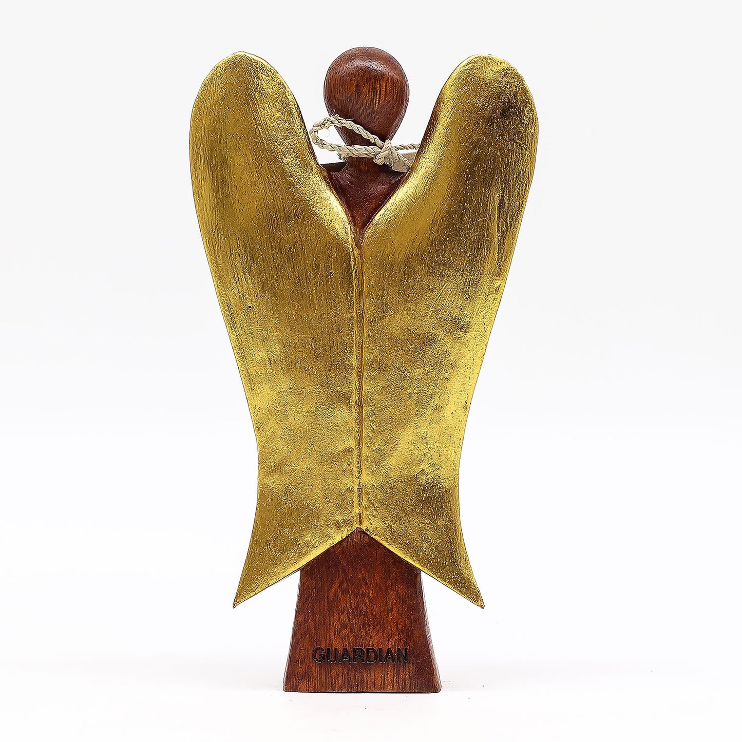 Hüter-Engel aus Suarholz - Handgeschnitzte Figur 20 cm