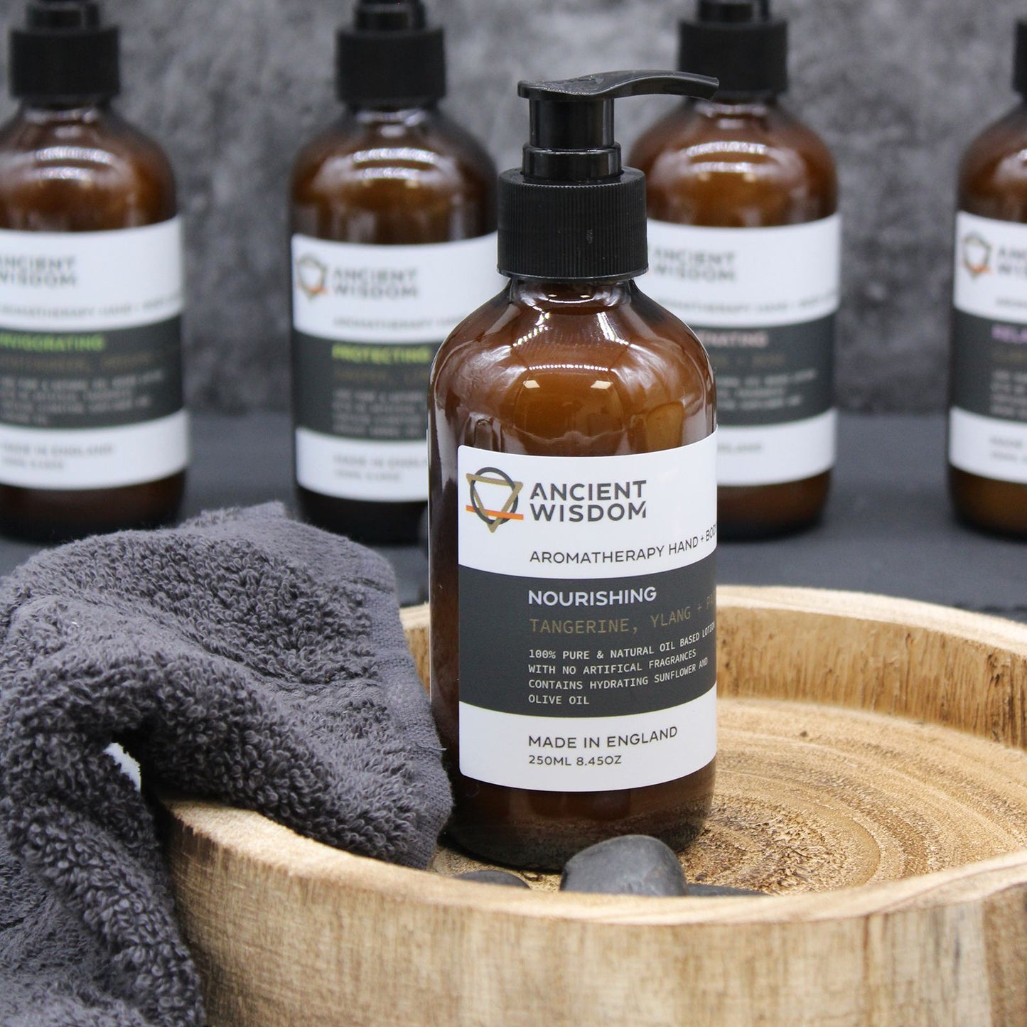 Natürliche Körperlotion Mandarine-Ylang-Patchouli – 250ml