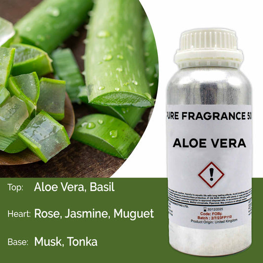 Reines Aloe Vera Duftöl - 500ml Flasche
