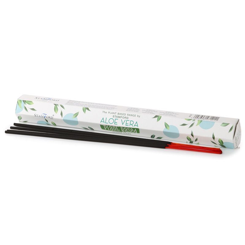 Premium Räucherstäbchen Aloe Vera – Pflanzliche Basis, 30 Min. Brenndauer