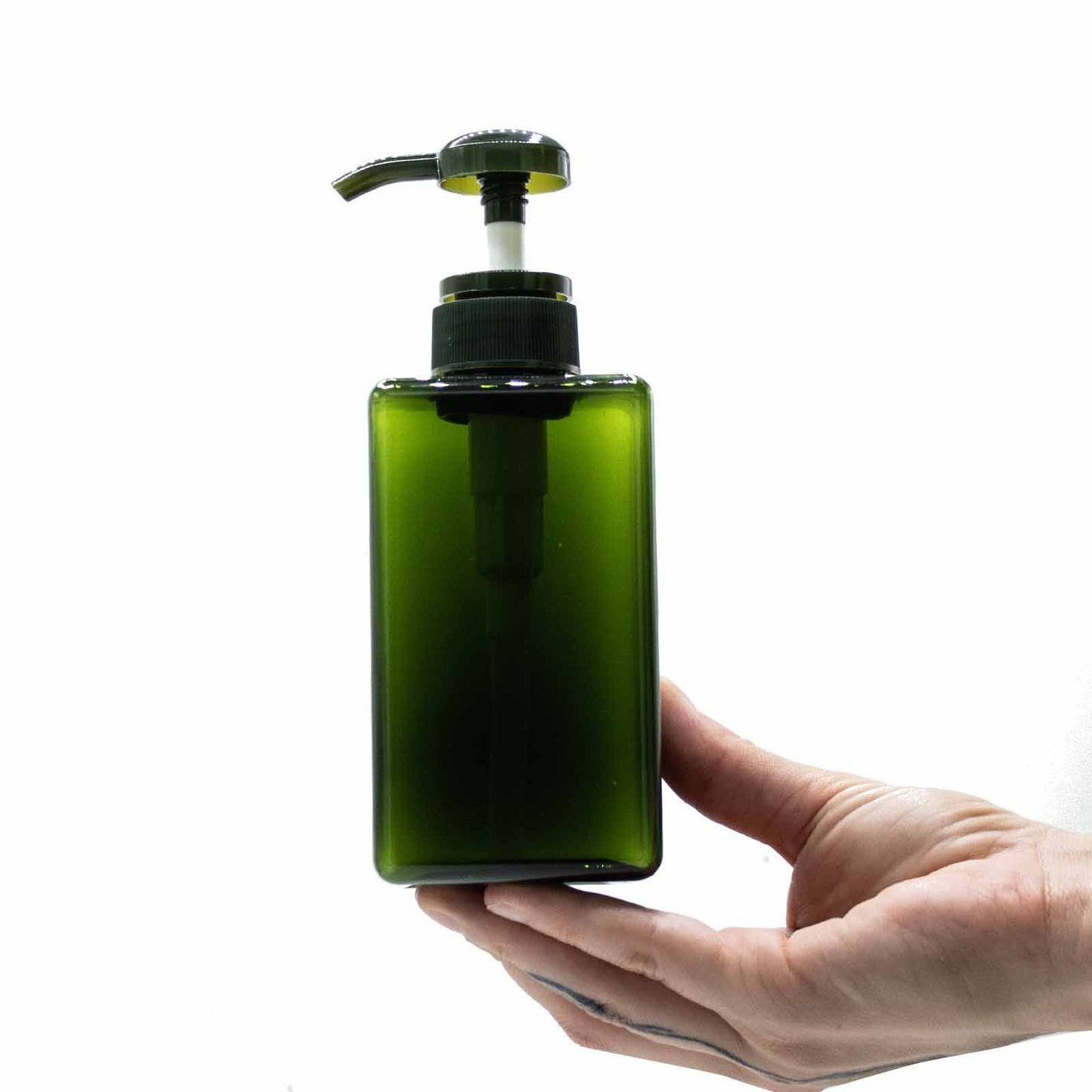 Elegante Pumpflasche aus PETG (450ml) – Wiederverwendbarer Seifenspender