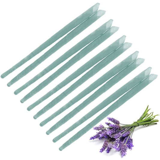 Lavendel Ohrenkerzen Set (2 Stück) – Natürliche Entspannung mit Bienenwachs