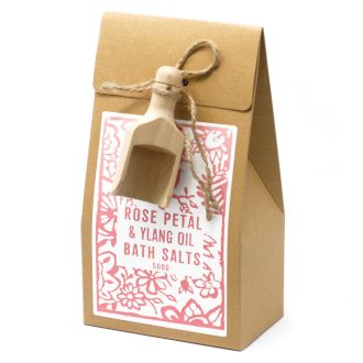 Himalaya Badesalz mit Ylang-Ylang & Rosenblüten – 500g
