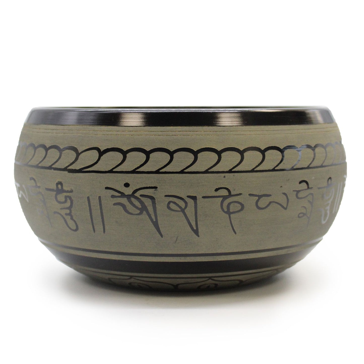 Fünf-Buddha-Klangschale aus Aluminium – Extra lauter Klang für Meditation