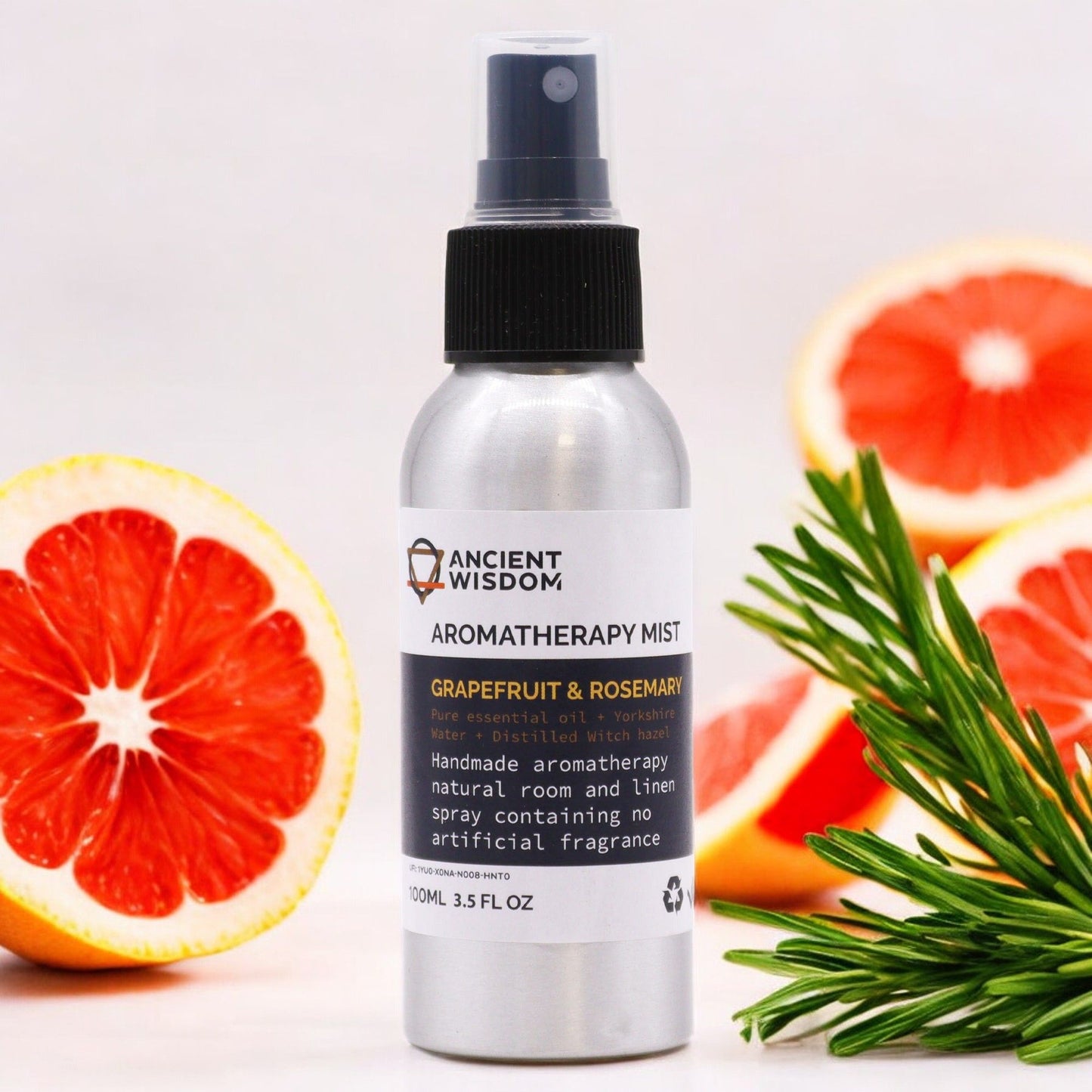 Raumspray Grapefruit & Rosmarin – Natürlicher Aromatherapie-Duft 100 ml