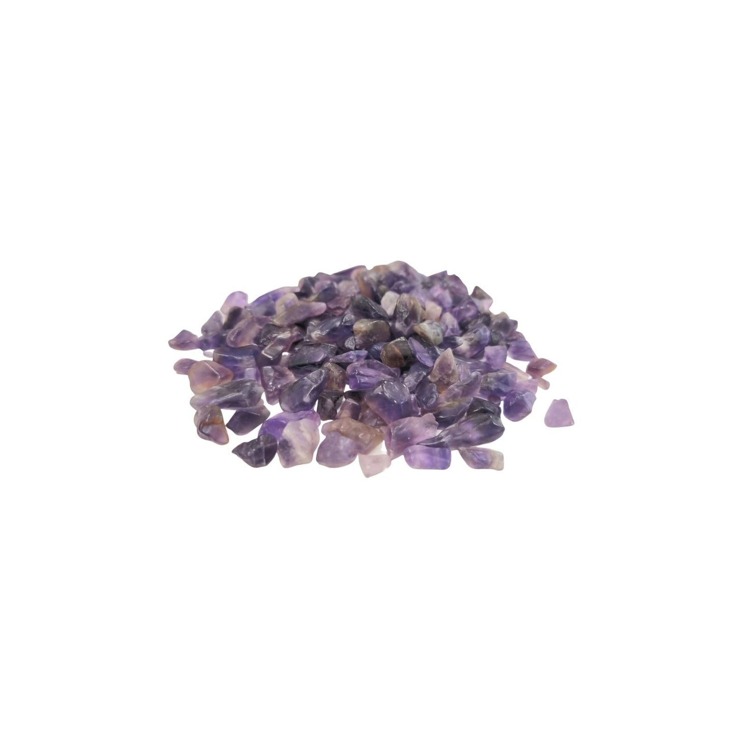 Natürliche Amethyst-Chips (1kg) - Dekorative Edelsteinmischung in Violett