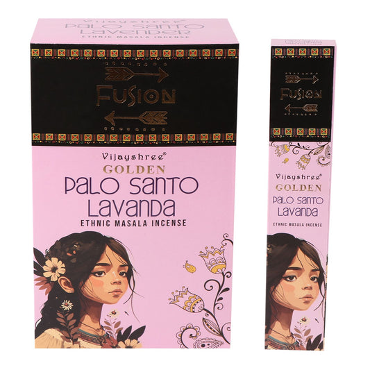Räuchermischung Goldener Palo Santo & Lavendel – 15g Dose für innere Ruhe