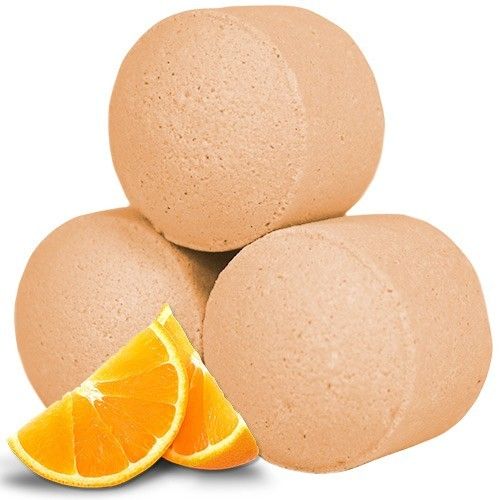Mini Badebomben-Box 'Frische Orangen' – Ca. 90 Stück für sprudelnde Wellness