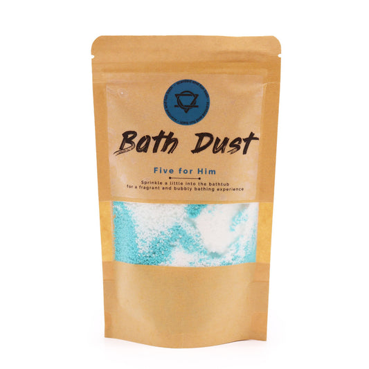 Five for Him Badepulver – Luxus-Badekristalle für Männer, 200g